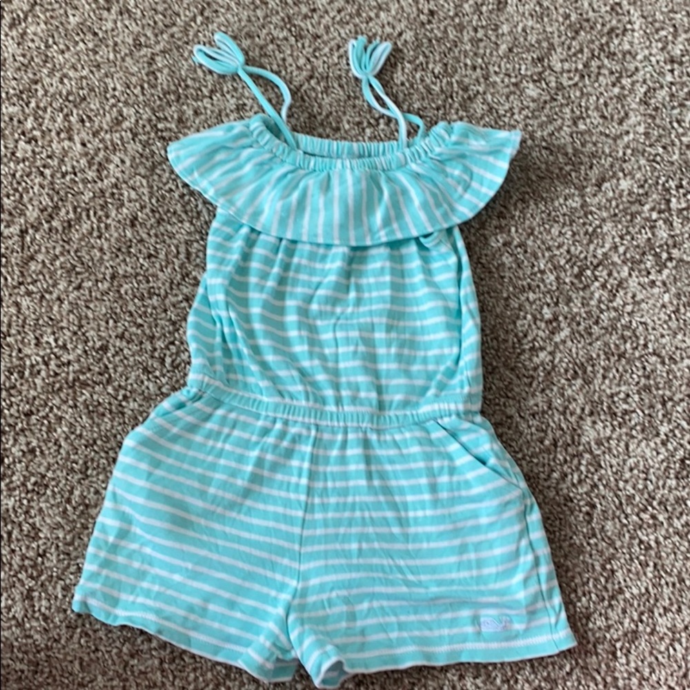 Vineyard Vines Striped one piece romper